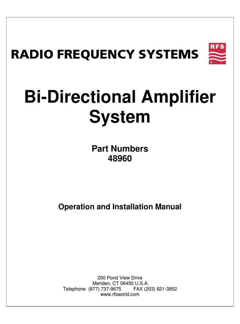 RFS 48960 Specification sheet