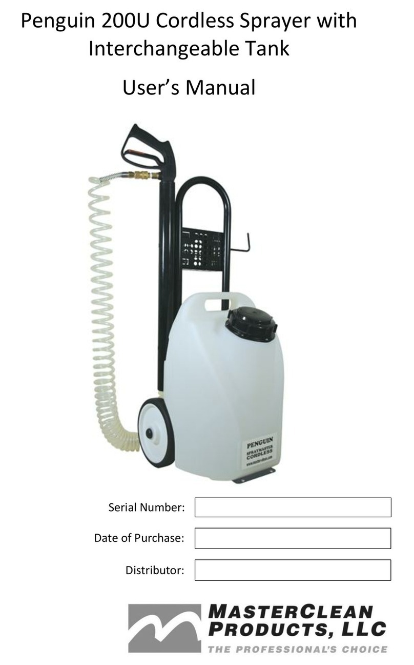 Masterclean Products Penguin 200U user manual