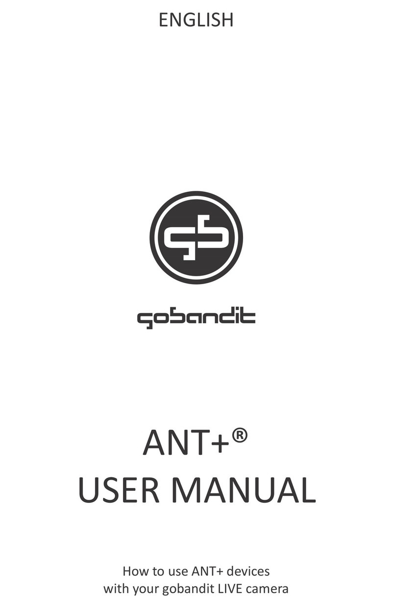 gobandit Ant+ user manual