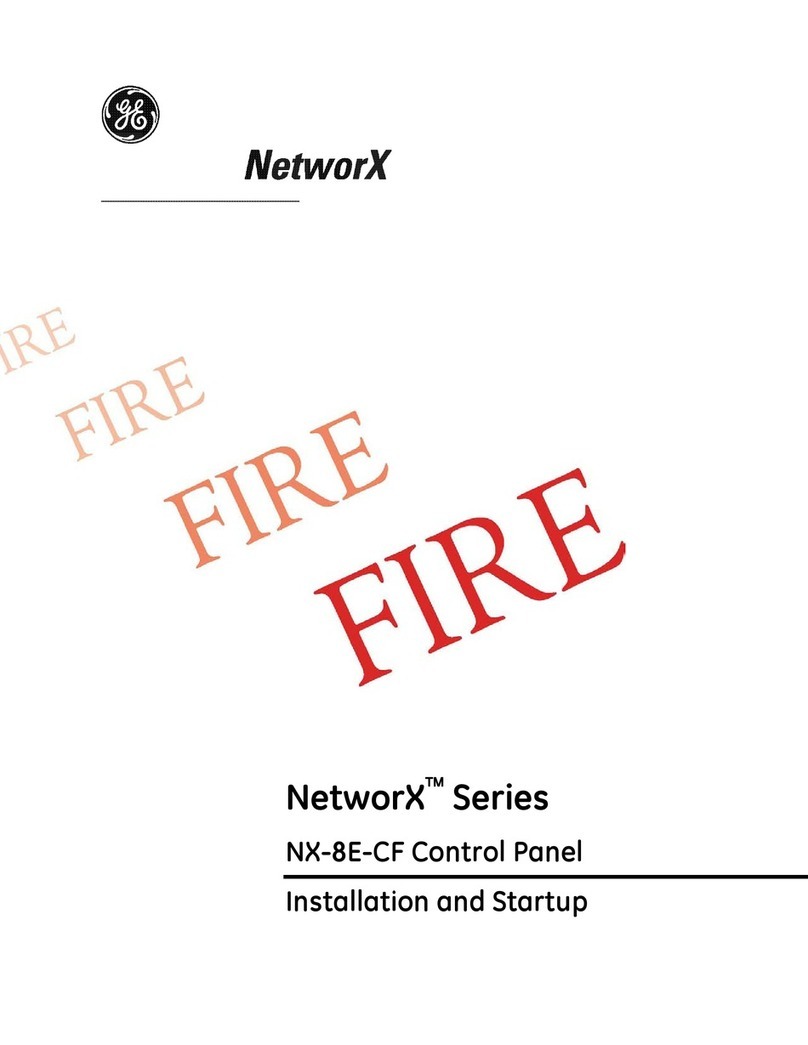 NetworX NX-8E-CF Installation and startup