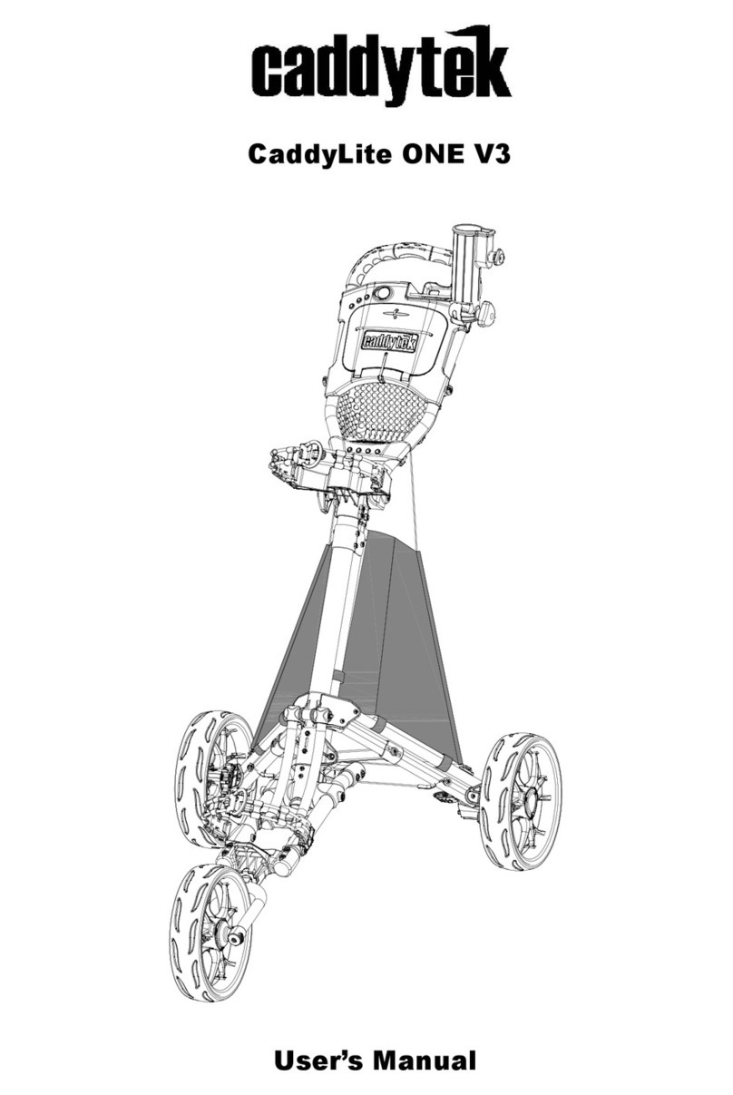 Caddytek CaddyLite ONE V3 User manual