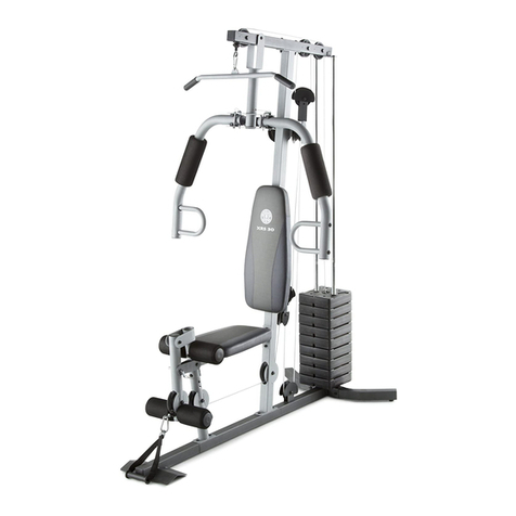 Gold's Gym XR45 user manual