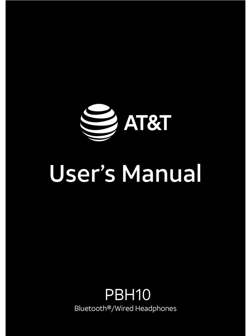 AT&T PBH10 User manual