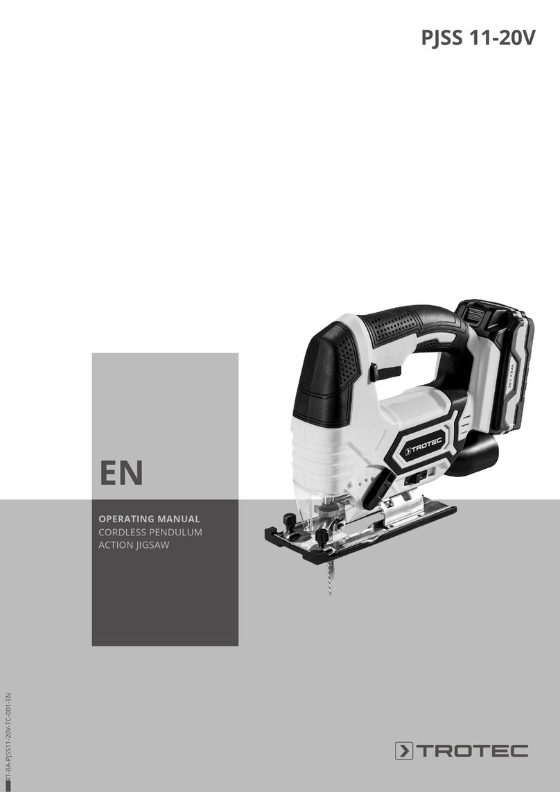 Trotec PJSS11-20V operating manual