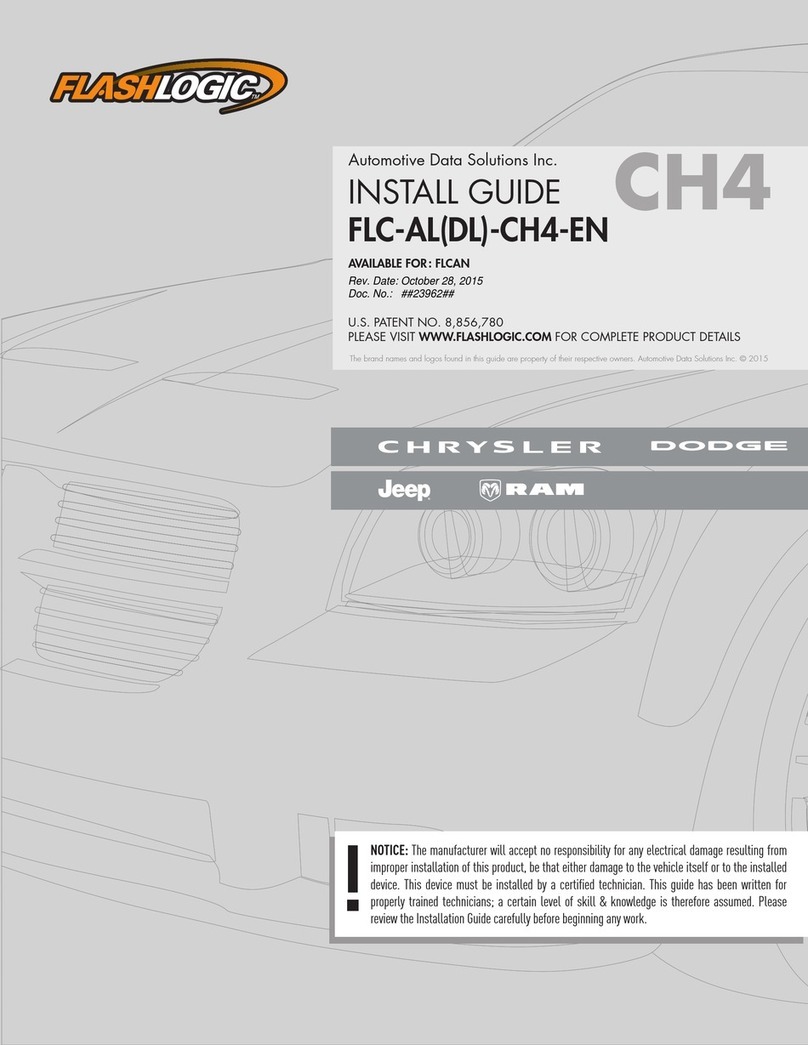 FlashLogic FLC-AL(DL)-CH4-EN User manual