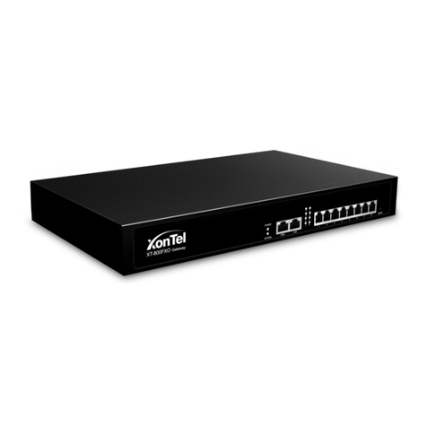 XONTEL XT-800FXO user manual