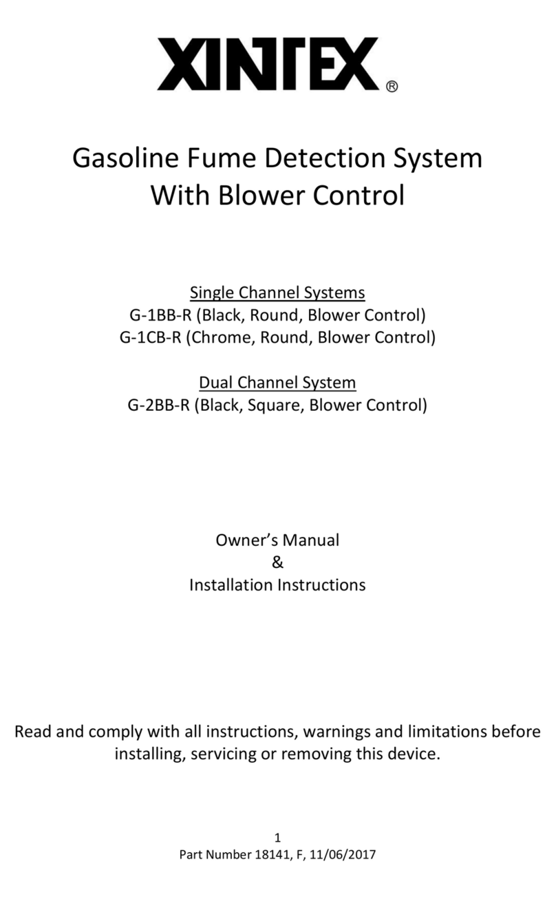 Xintex G-1BB-R Owner's Manual & Installation Instructions Xintex G-1BB-R Owner's Manual & Installation Instructions