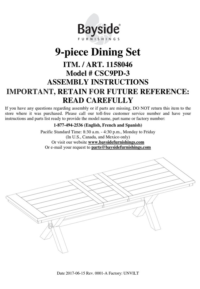 Bayside CSC9PD-3 User manual Bayside CSC9PD-3 User manual