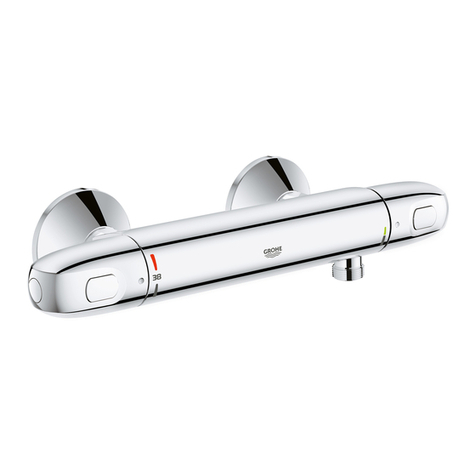 Grohe Grohtherm 1000 new manual