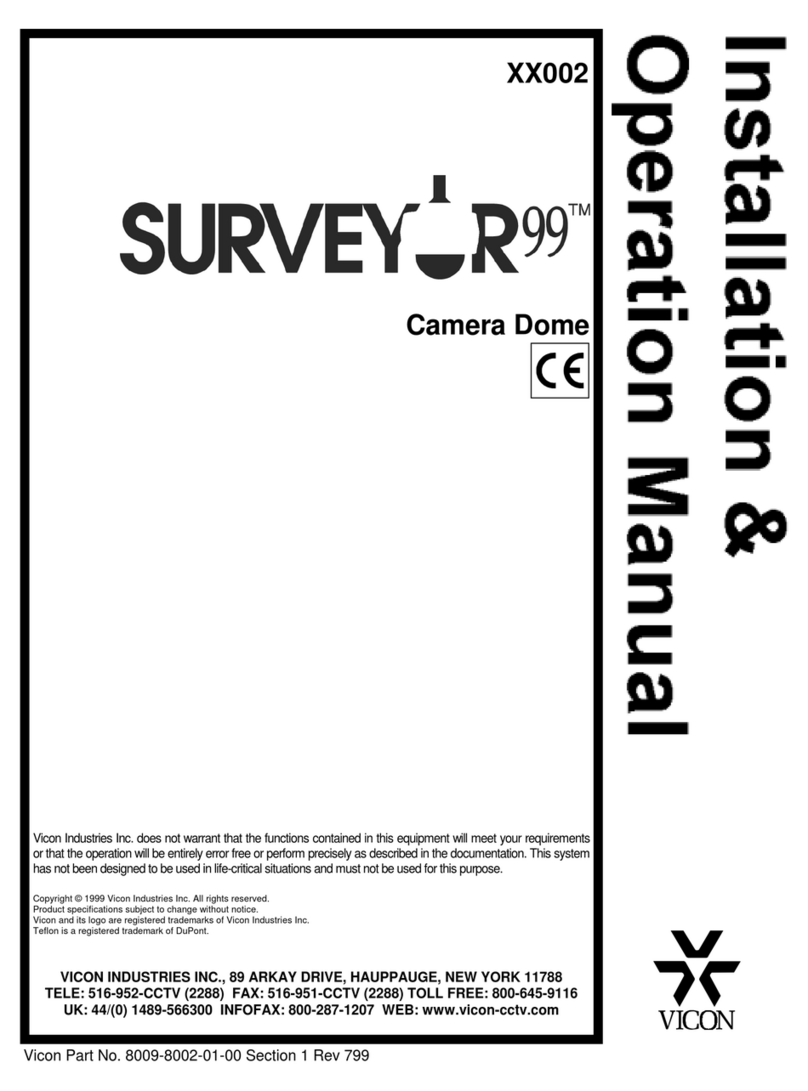 Vicon Surveyor 99 User manual