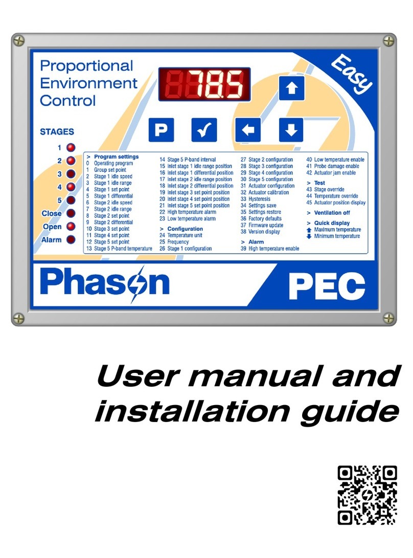 Phason PEC User manual and installation guide