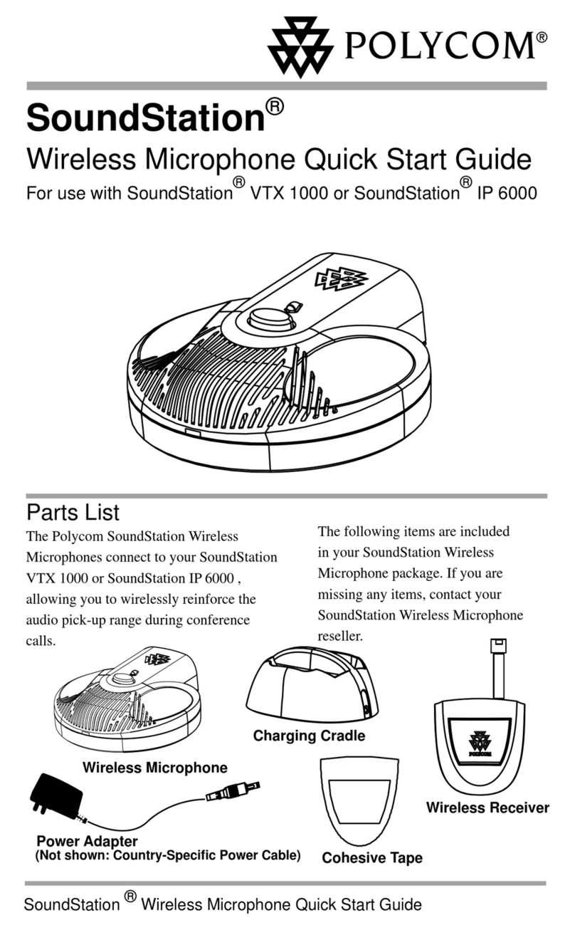 Polycom SoundStation IP 6000 User manual