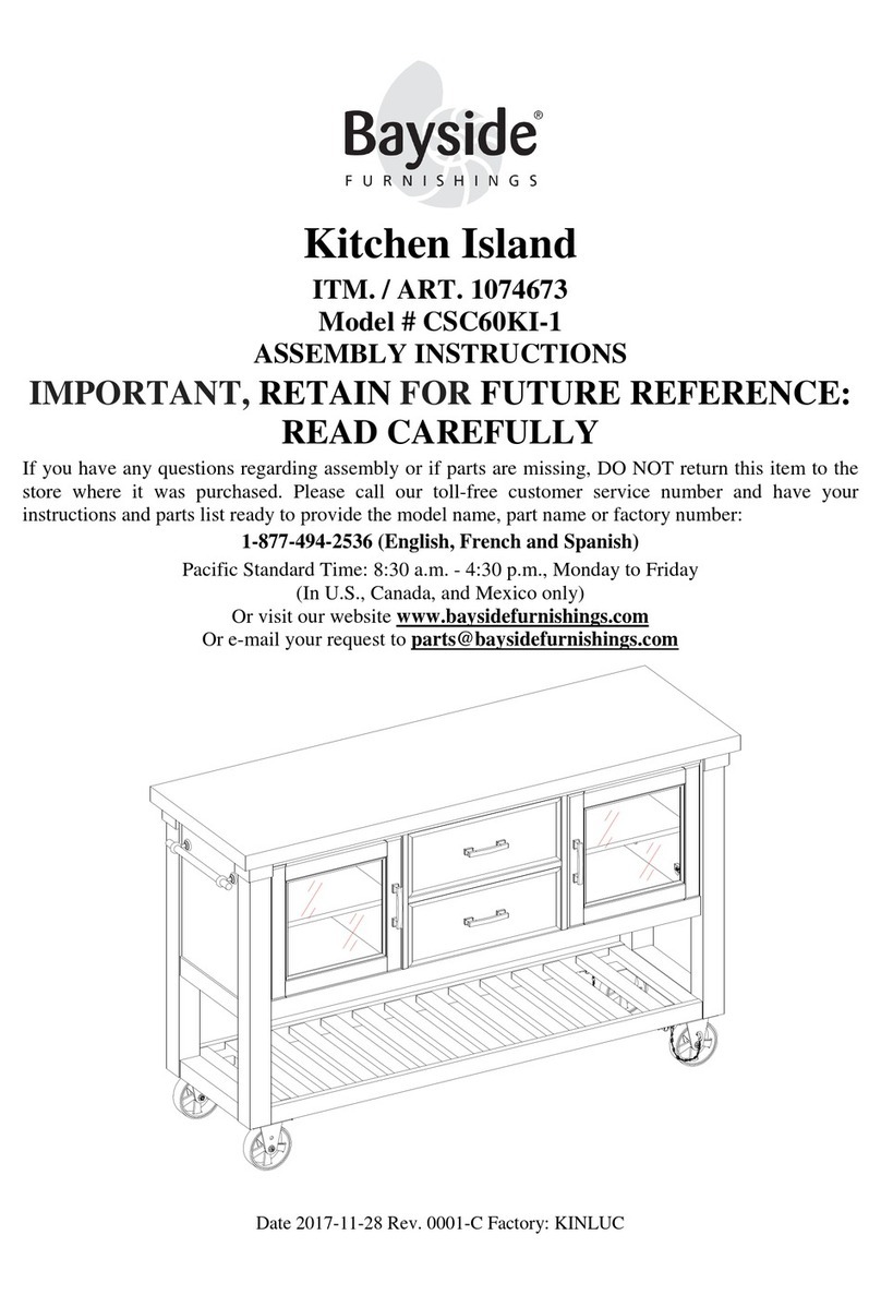 Bayside 1074673 User manual Bayside 1074673 User manual