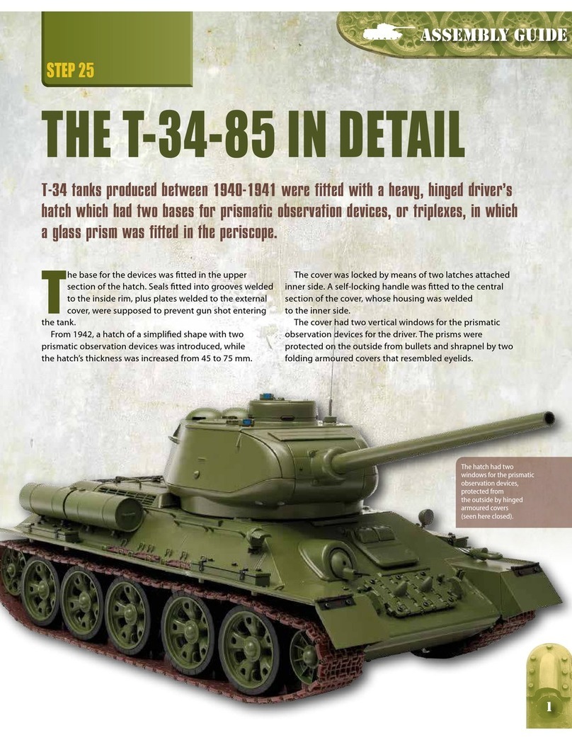 Eaglemoss T-34-85 Assembly guide