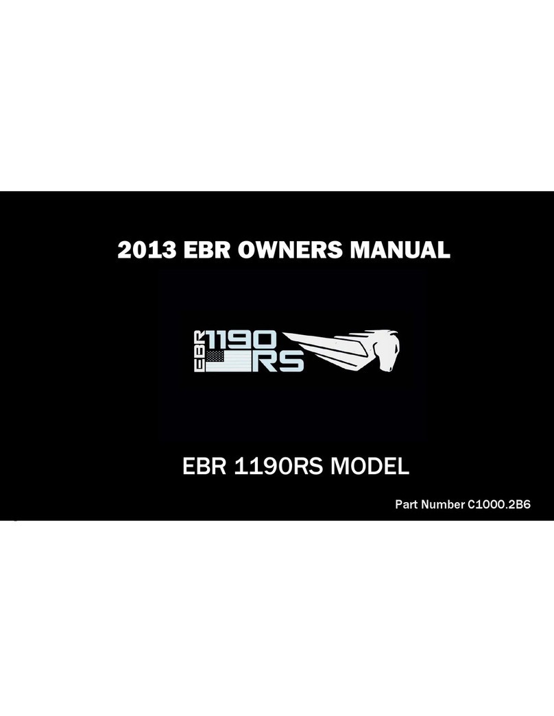 EBR EBR 1190RS 2013 owner's manual