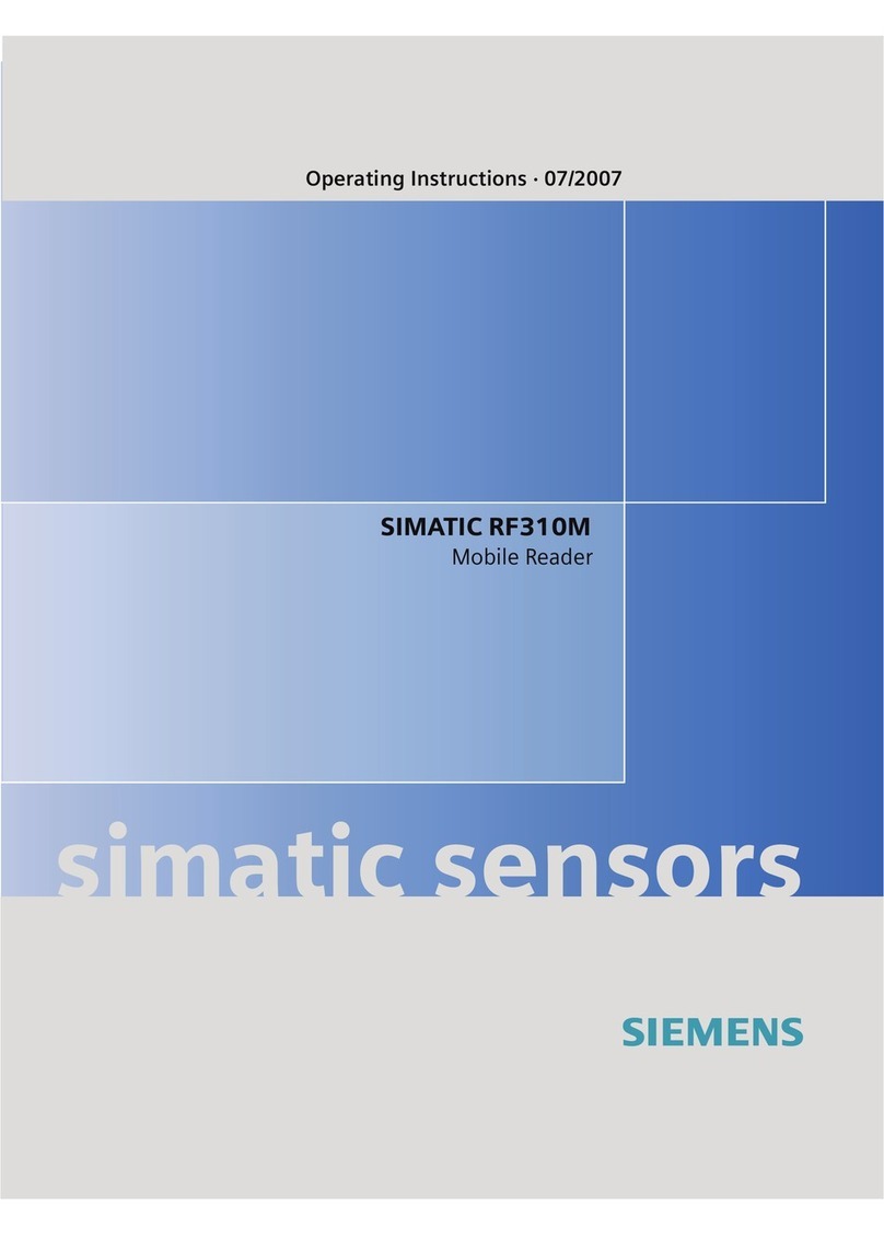 Siemens SIMATIC RF310M operating instructions