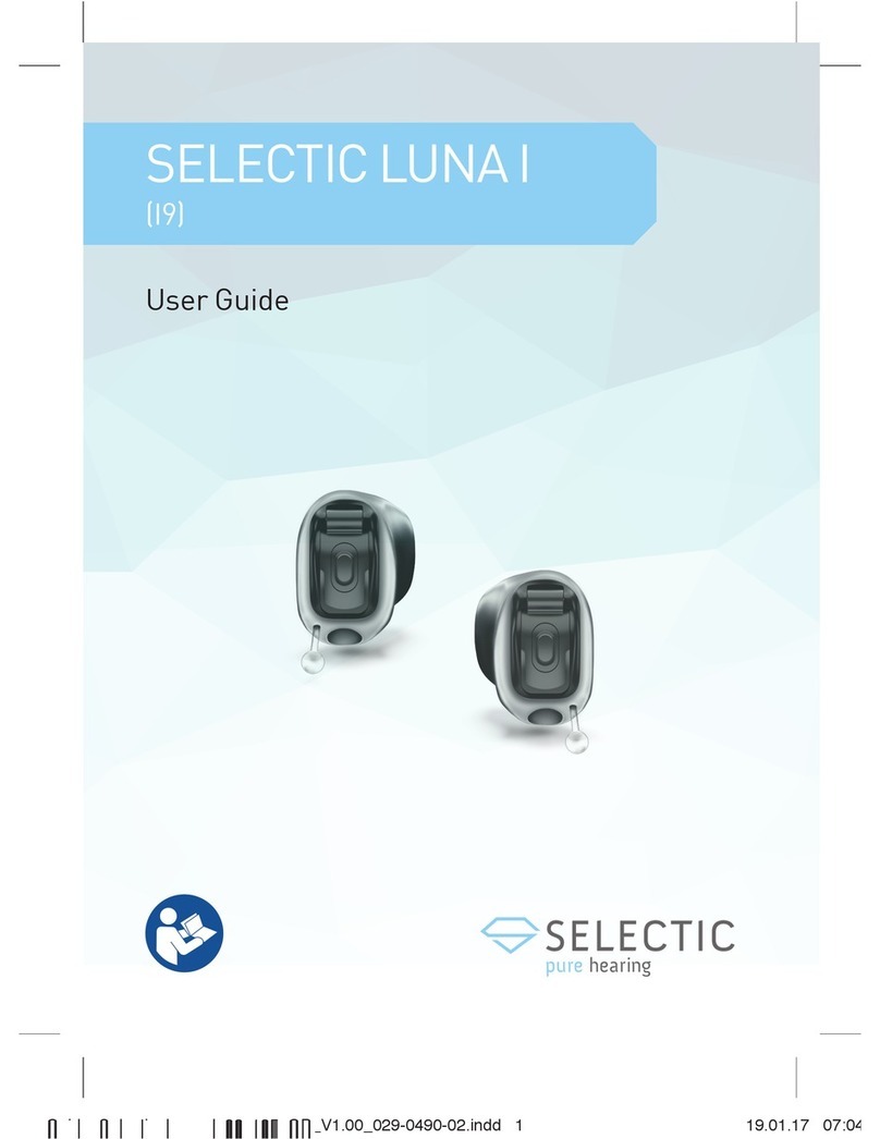 Selectic LUNA I9 User manual