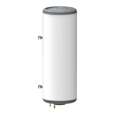 DeDietrich TWH Split WH 150 E User manual