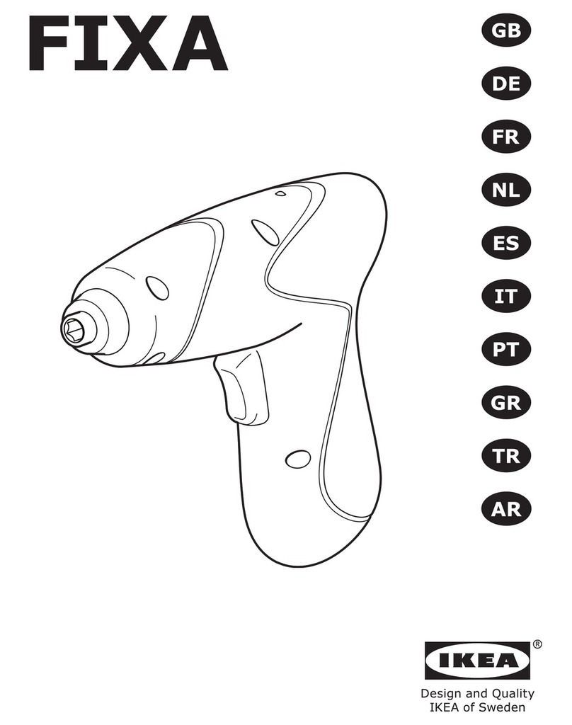IKEA FIXA User manual
