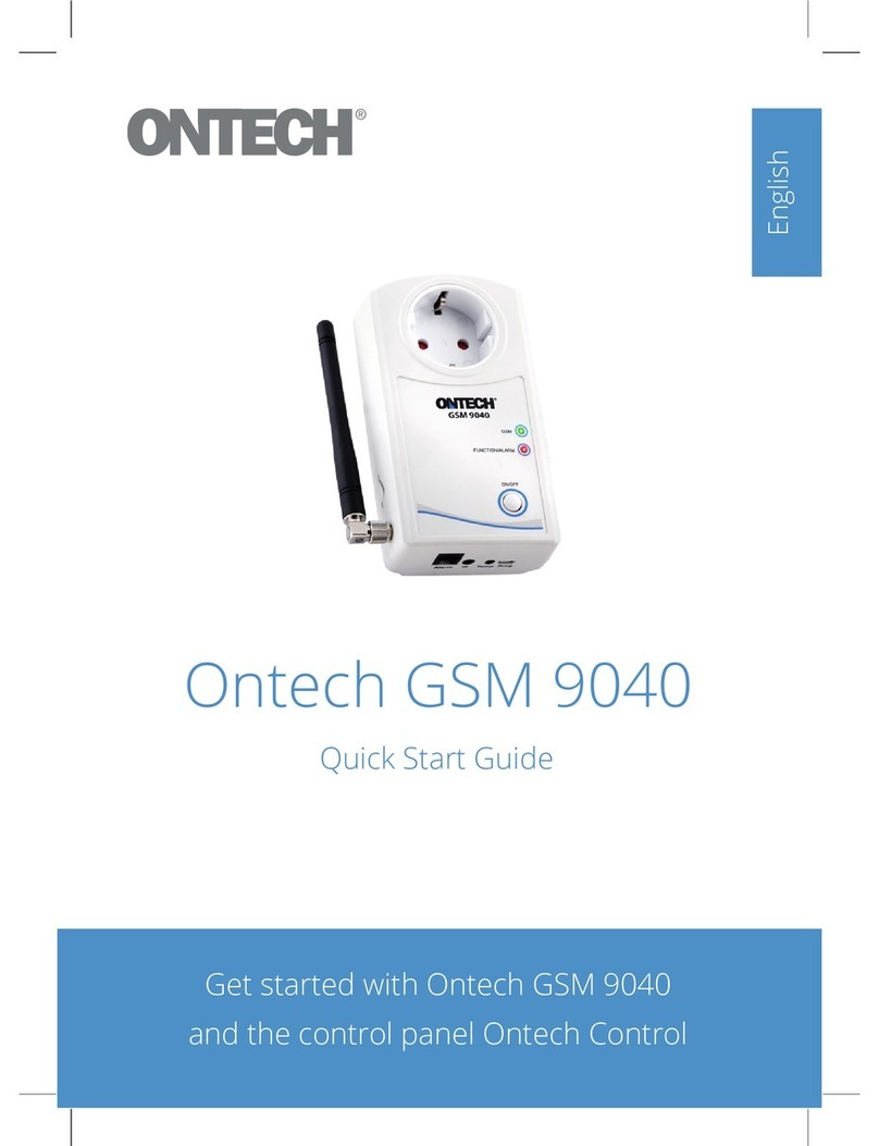 Ontech GSM 9040 User manual