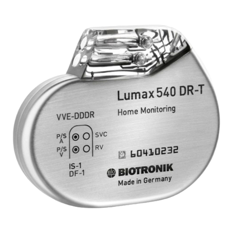 BIOTRONIK Lumax 540 VR-T DX User manual