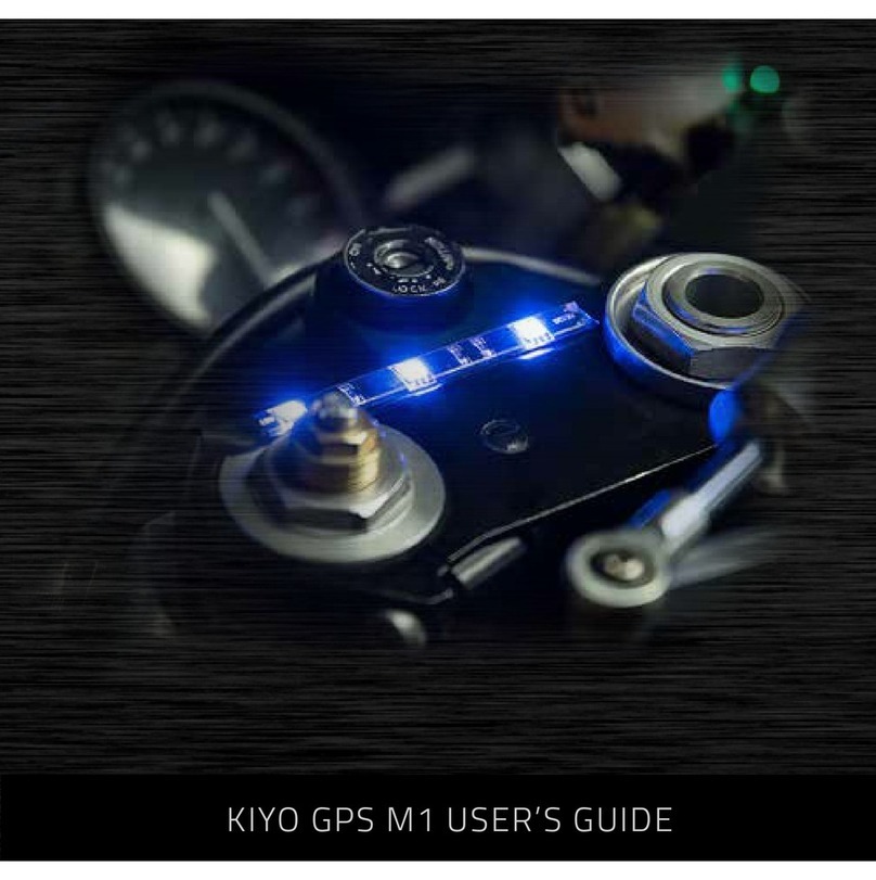 Kiyo GPS M1 user guide