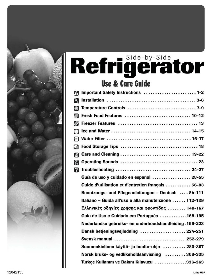 Amana AS2628HEKB13 User manual