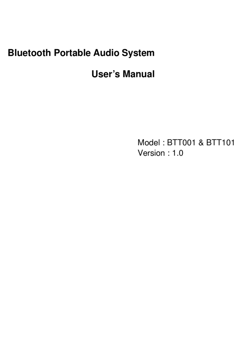 TwinMOS Boom BTT001 user manual