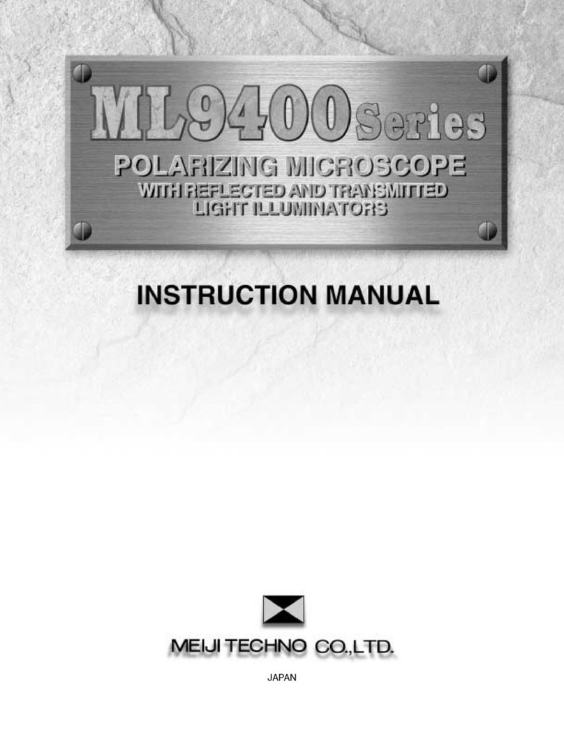 Meiji Techno 9420 User manual