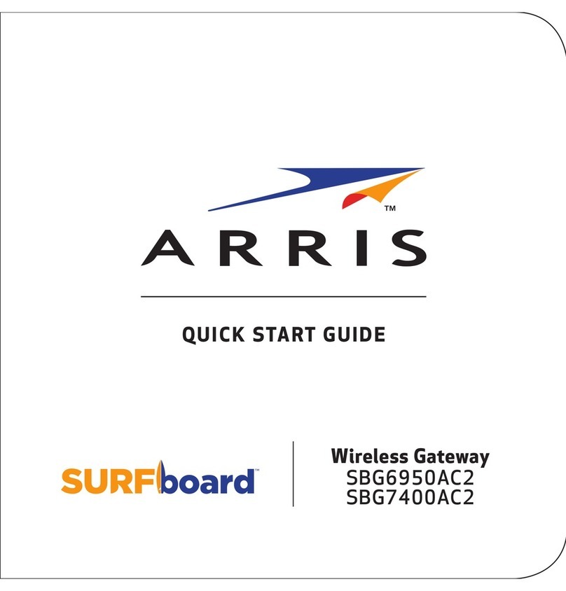 Arris SURFboard SBG6950AC2 User manual