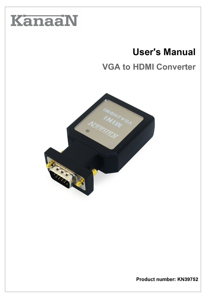Kanaan KN39752 user manual