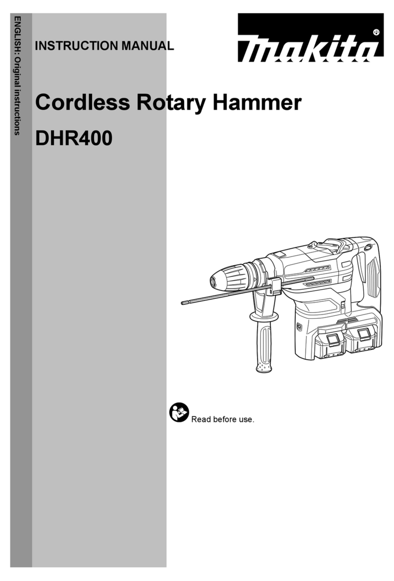 Makita DHR400 instruction manual
