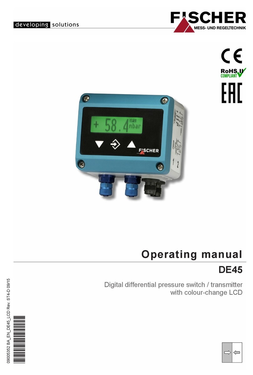 FISCHER DE45 series User manual