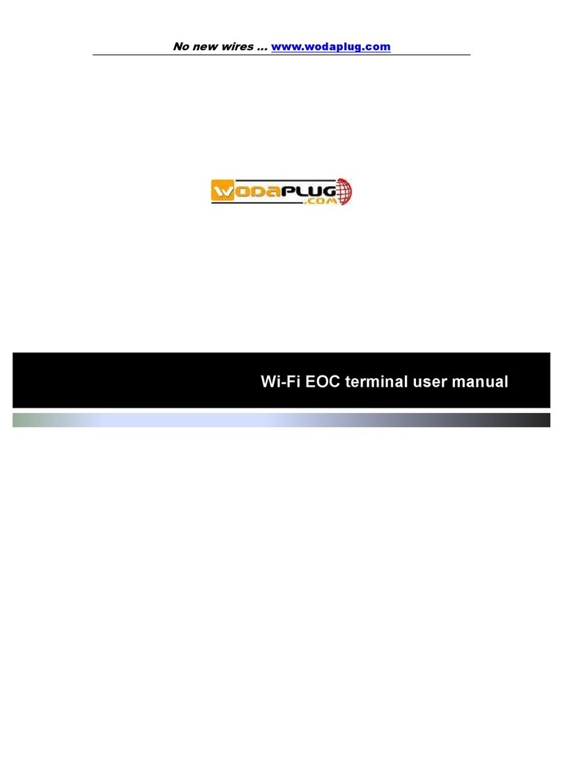 Wodaplug EOC1121R4WL-R User manual