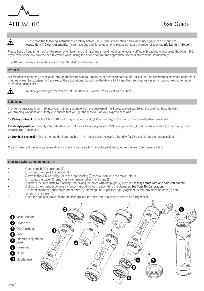 Altium i10 User manual