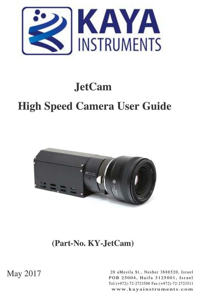 Kaya Instruments JetCam19 user guide