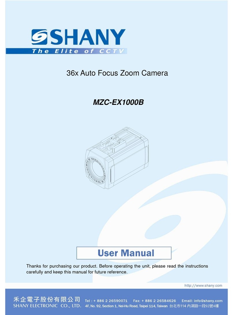 SHANY MZC-EX1000B user manual