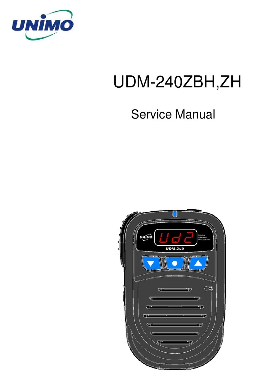 UNIMO Technology UDM-240ZH Service manual