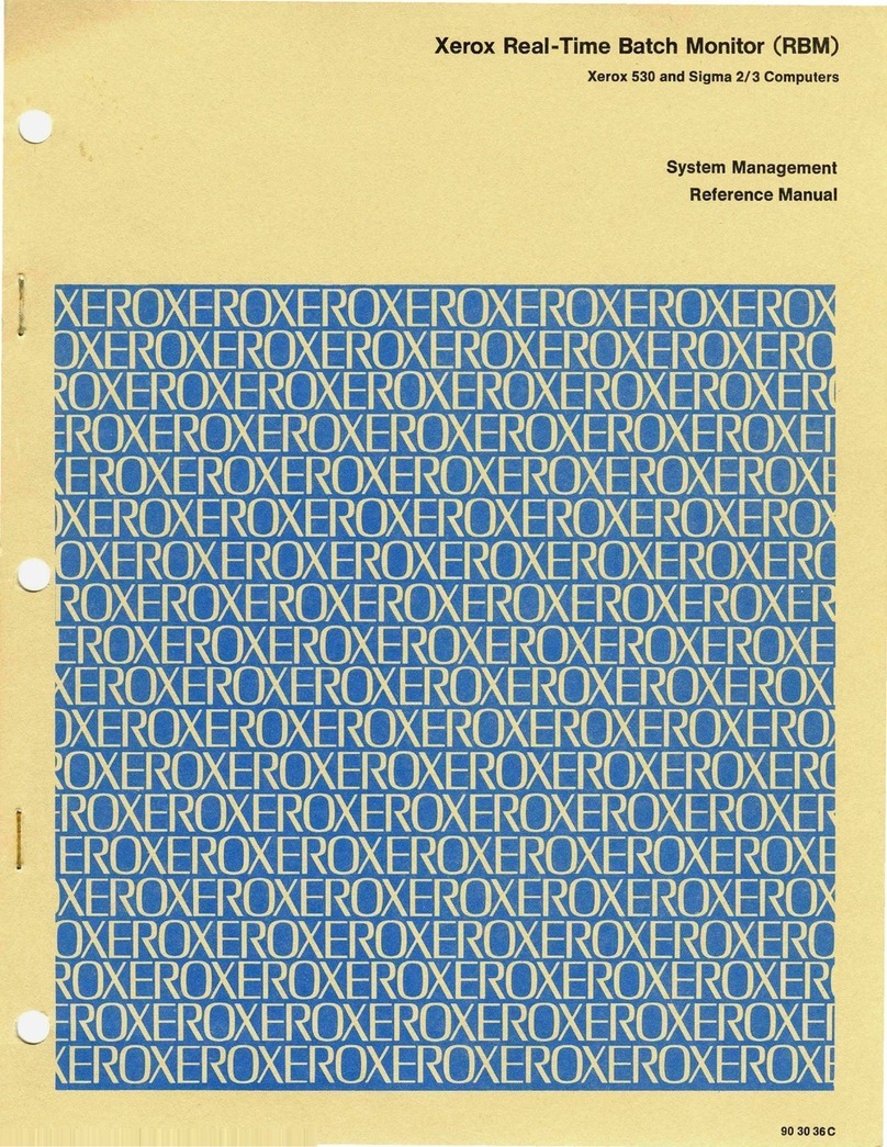 Xerox 530 User manual