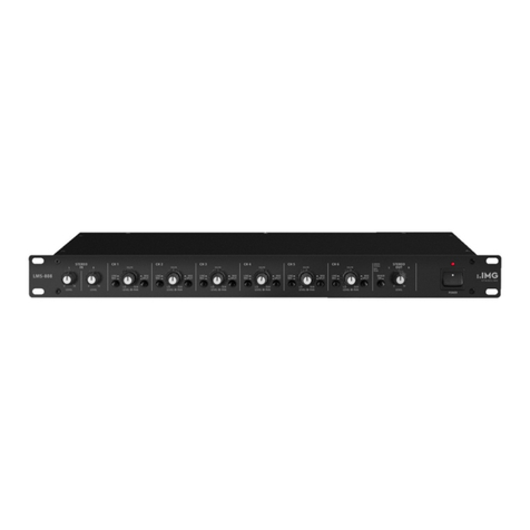 IMG STAGE LINE LMS-808 instruction manual