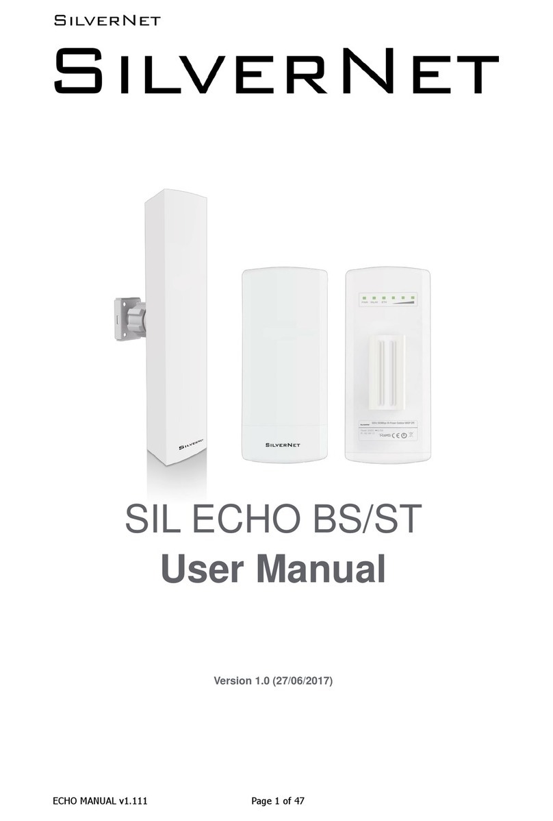 SilverNet SIL ECHO BS user manual