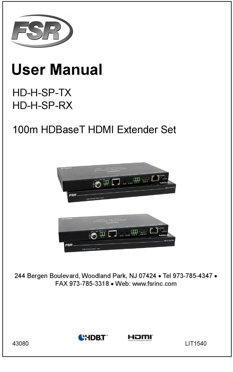 FSR HD-H-SP-TX user manual