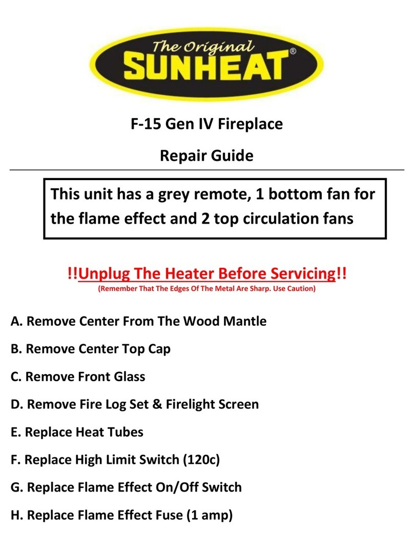 Sun Heat F-15 Gen IV Repair guide