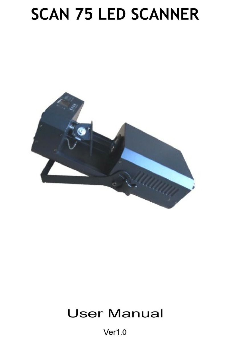 EuroLite SCAN 75 LED SCANNER user manual EuroLite SCAN 75 LED SCANNER user manual