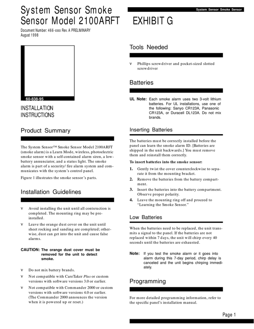 ITI 2100ARFT installation instructions