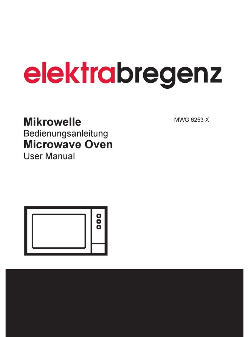Elektra Bregenz MWG 6253 X user manual