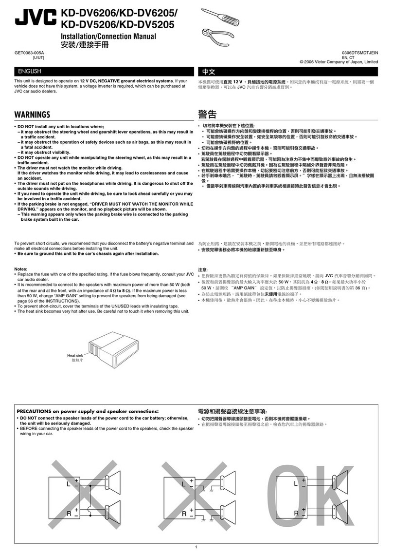 JVC KD-DV6206 Guide