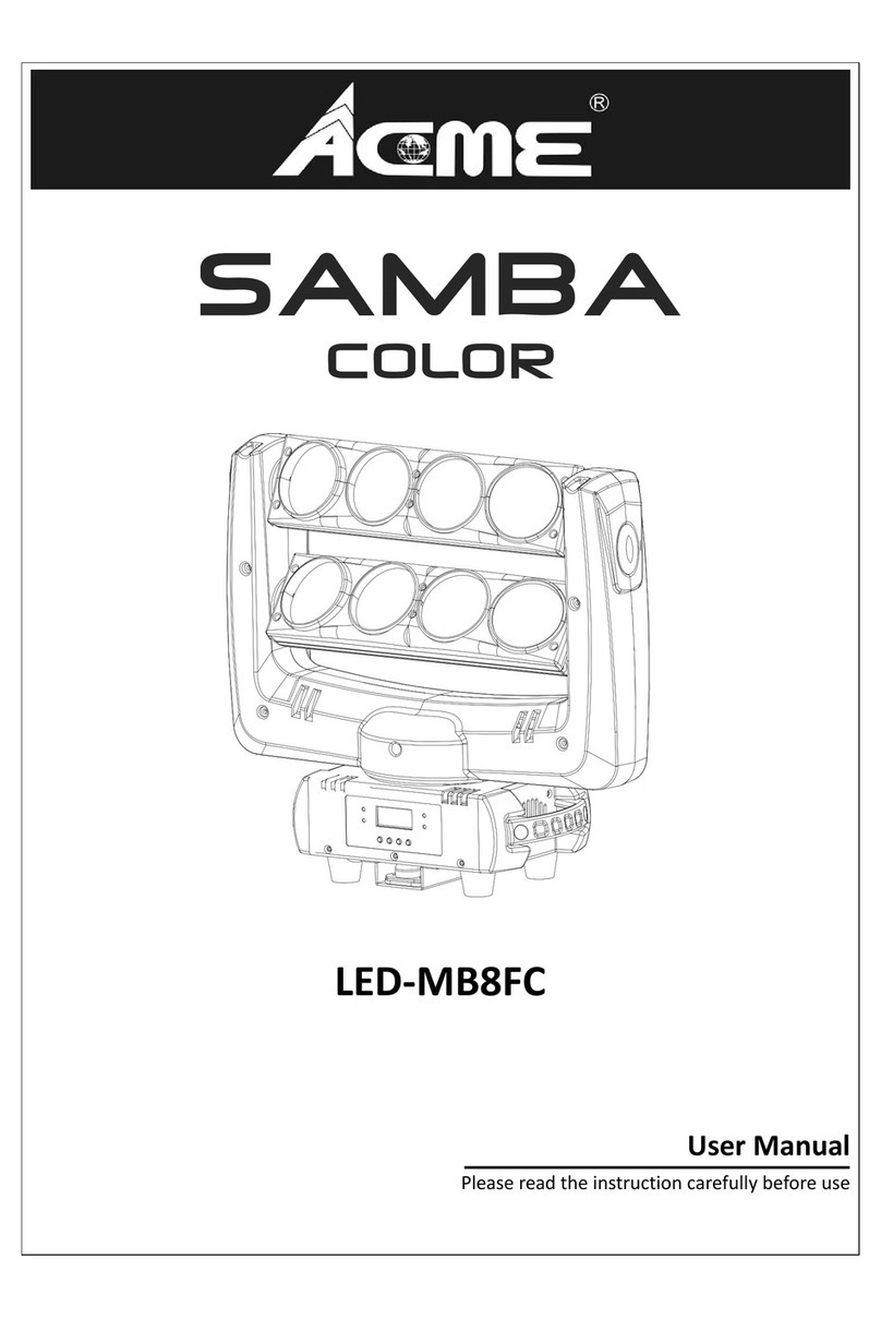 ACME SAMBA Color User manual ACME SAMBA Color User manual