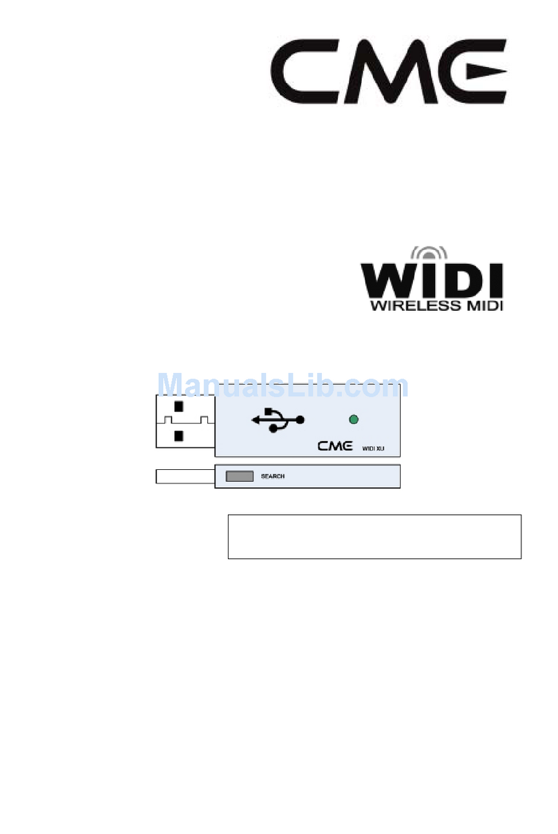 C-me WIDI-XU user manual