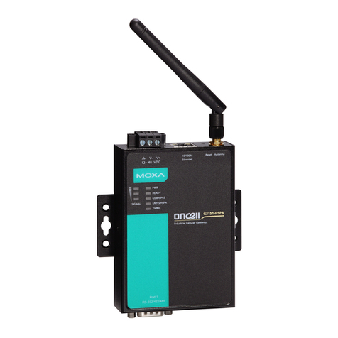 Moxa Technologies OnCell G3111-HSPA series User manual